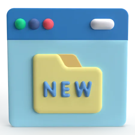 New Folder  3D Icon