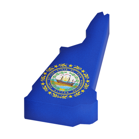 New Hampshire  3D Icon