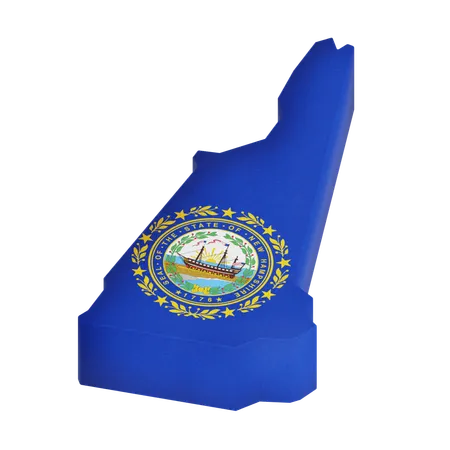New Hampshire  3D Icon