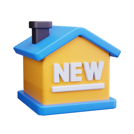 New Home  3D Icon