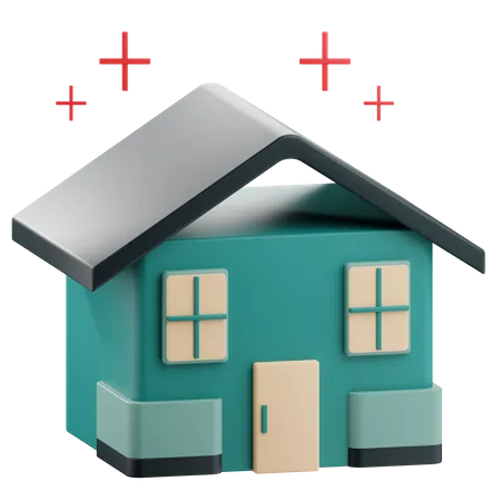 New House  3D Icon