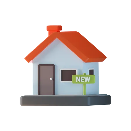 New House  3D Icon