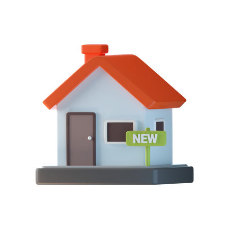 New House  3D Icon