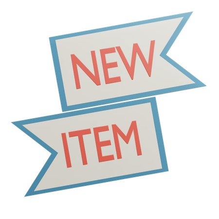 New Item  3D Icon