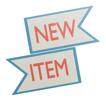 New Item  3D Icon