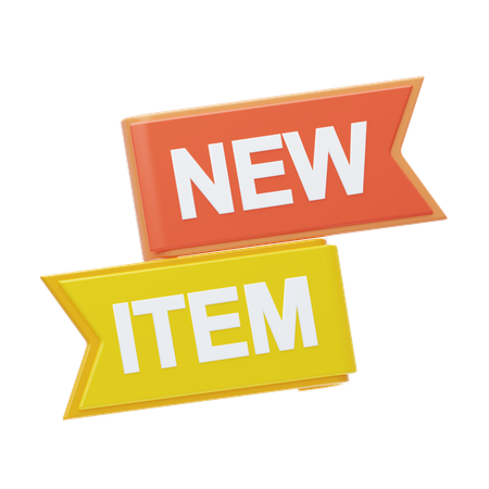 New Item  3D Icon