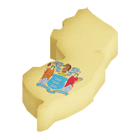 New Jersey  3D Icon