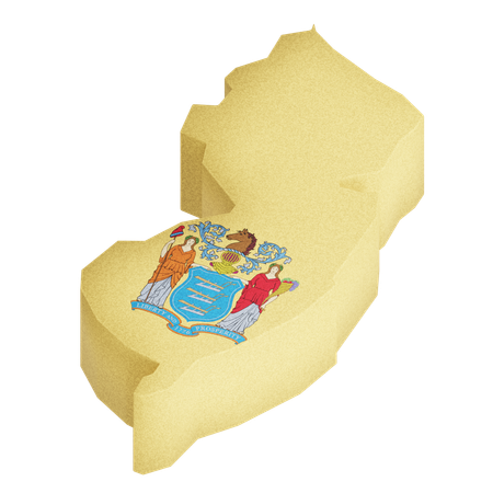 New Jersey  3D Icon