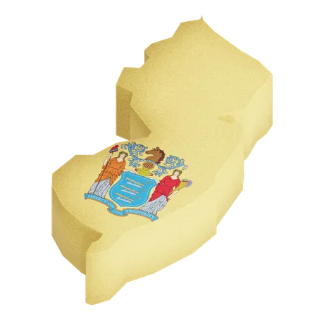 New Jersey  3D Icon