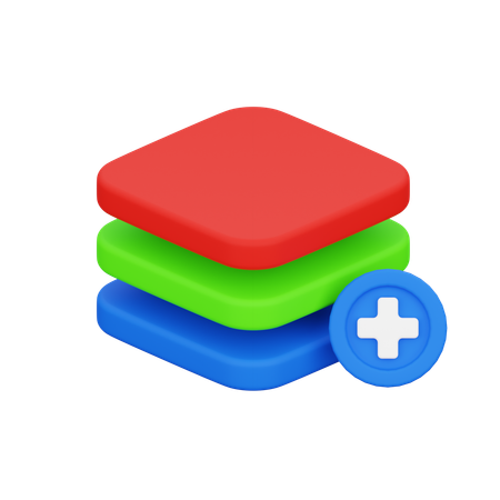 New Layer  3D Icon