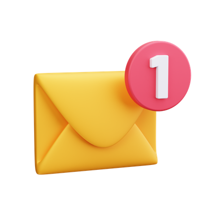 New Mail  3D Icon
