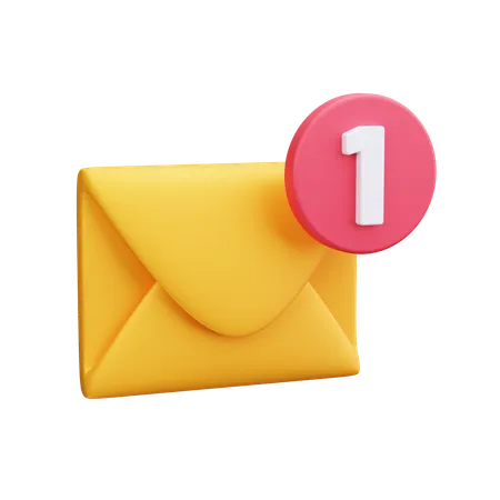 New Mail  3D Icon