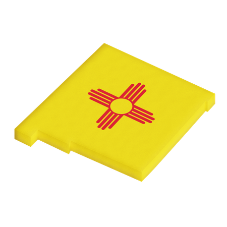New Meksiko  3D Icon