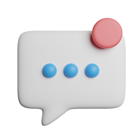 New Message  3D Icon