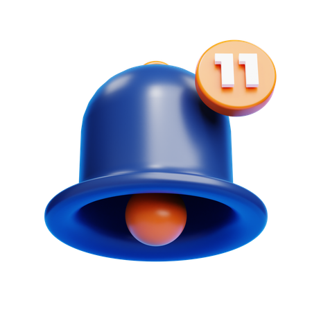 New Notification  3D Icon