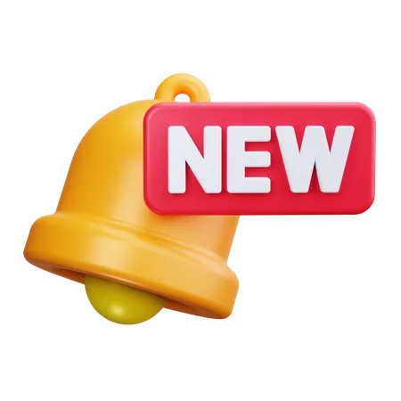 New Notification  3D Icon