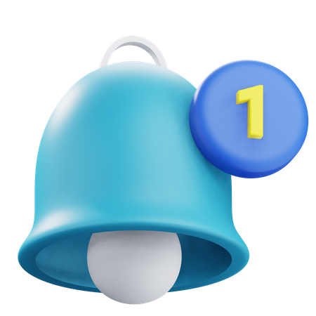 New Notification  3D Icon