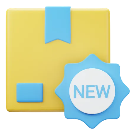 New Package  3D Icon