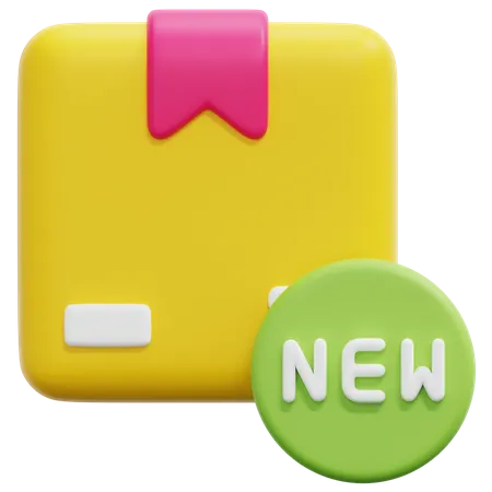 New Package  3D Icon