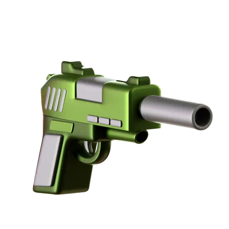 New Pistol  3D Icon