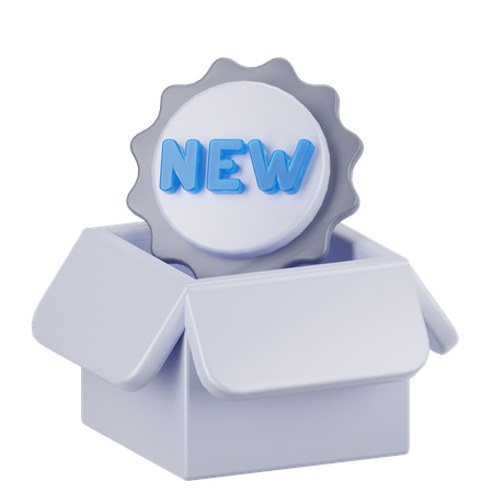 New Product  3D Icon