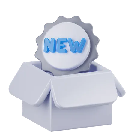 New Product  3D Icon