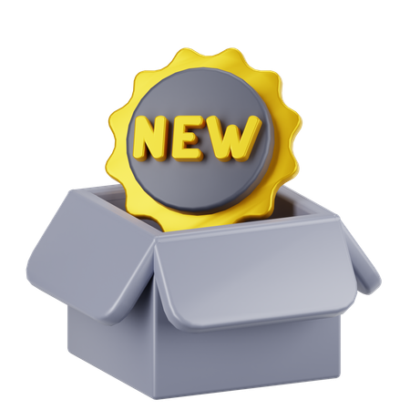 New Product  3D Icon