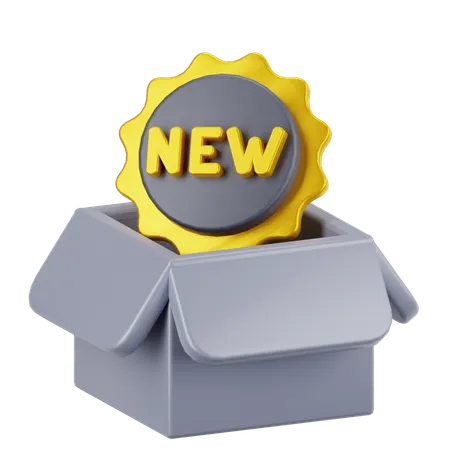 New Product  3D Icon