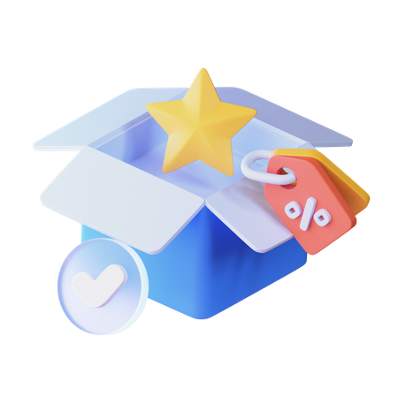 New Product  3D Icon