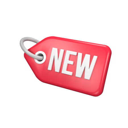 New Product Tag  3D Icon