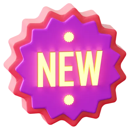 New Sticker  3D Icon