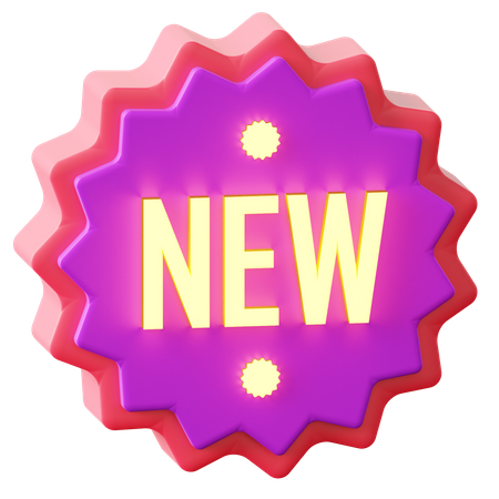 New Sticker 3D Icon