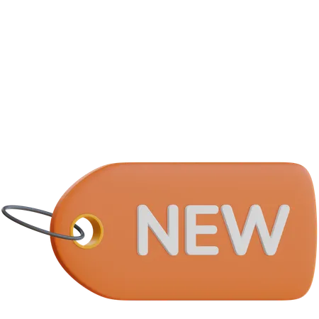New Tag  3D Icon