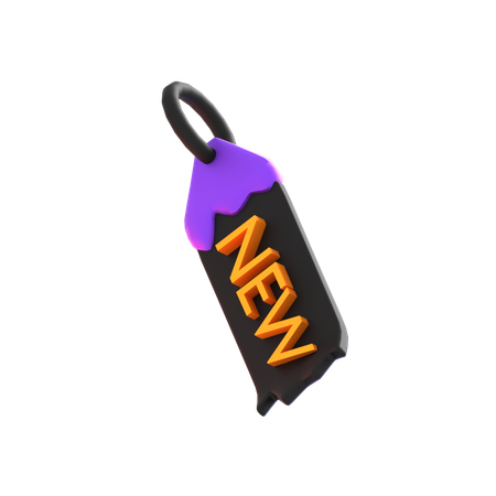 New Tag  3D Icon