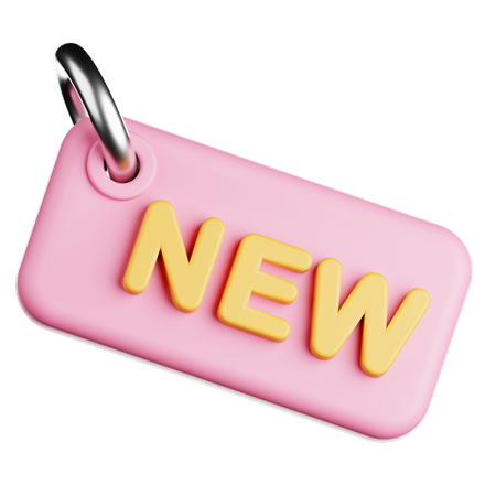 New Tags  3D Icon