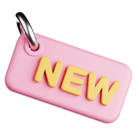 New Tags  3D Icon