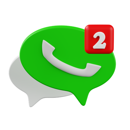 New Voice text  3D Icon