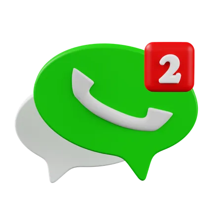 New Voice text  3D Icon