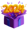 New Year 2024 Gift Box