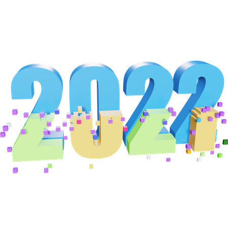 New year celebration  3D Icon