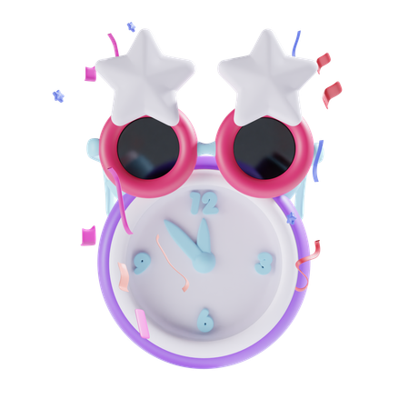 New Year Countdown  3D Icon