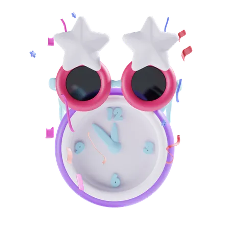 New Year Countdown  3D Icon