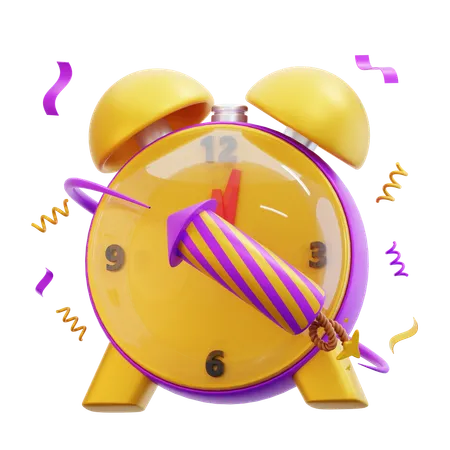 New Year Countdown  3D Icon