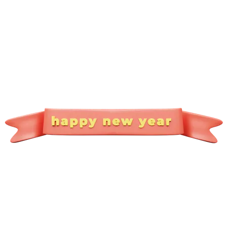 New year decoration  3D Icon