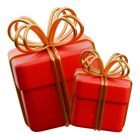 New Year Gift  3D Icon
