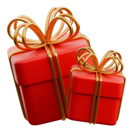 New Year Gift  3D Icon