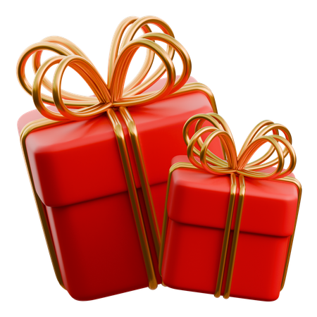 New Year Gift  3D Icon