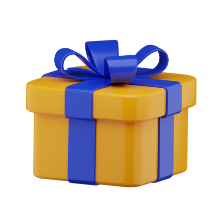 New Year Gift 3D Icon