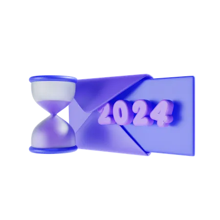 New Year Icon 3 D Illustration 3D Icon