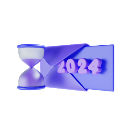 New Year Letter  3D Icon